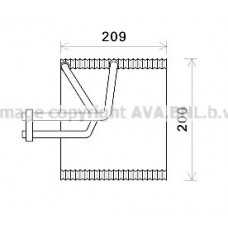CTV045 AVA QUALITY COOLING Випарник кондиціонера