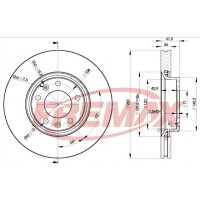BD-4660 FREMAX Гальмівний диск