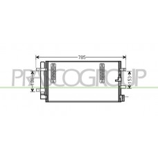 AD024C001 PRASCO Конденсатор кондиціонера