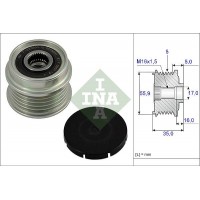 WG1253587 WILMINK GROUP Механізм вільного ходу генератора