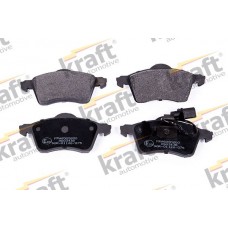 6000600 KRAFT AUTOMOTIVE Комплект гальмівних колодок дисковий гальм