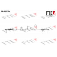 FBS08024 FTE Тросик, cтояночный тормоз