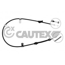 761715 CAUTEX Тросик, cтояночный тормоз