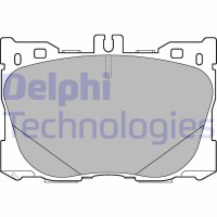 LP3276 DELPHI Комплект гальмівних колодок дисковий гальм
