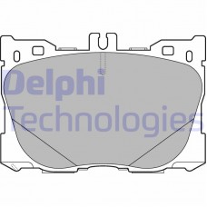 LP3276 DELPHI Комплект гальмівних колодок дисковий гальм