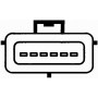 8ET 009 142-291 HELLA Розхідомір повітря