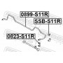 0823-S11R FEBEST Тяга стійка стабілізатор