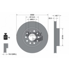 BDS1006HC BENDIX Braking Гальмівний диск