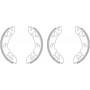 MSK003 MINTEX Комплект гальмівних колодок
