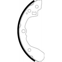 8DB 355 002-711 HELLA PAGID Комплект гальмівних колодок