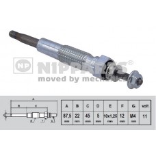 N5715023 NIPPARTS Свічка розжарювання