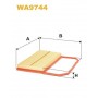 WA9744 WIX FILTERS Повітряний фільтр