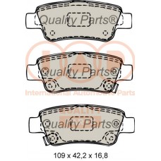 704-06066 IAP QUALITY PARTS КомплеК т гальмівних колодок, дискове гальмо