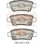 704-06066 IAP QUALITY PARTS КомплеК т гальмівних колодок, дискове гальмо