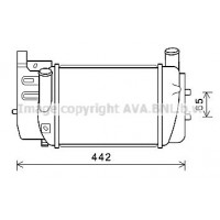 TO4645 AVA QUALITY COOLING Интеркулер