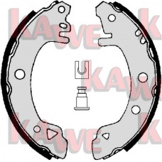 01380 KAWE Комплект гальмівних колодок
