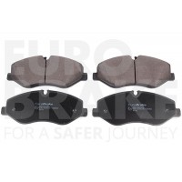 5502223376 EUROBRAKE Комплект гальмівних колодок дисковий гальм