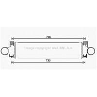 VO4296 AVA QUALITY COOLING Интеркулер