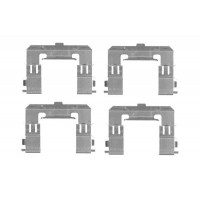 1 987 474 450 BOSCH Комплектуючі колодки дискового гальма