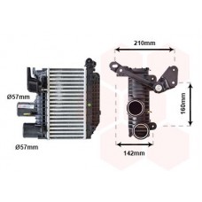 53004365 VAN WEZEL Интеркулер