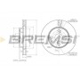 CD7294V BREMSI Гальмівний диск