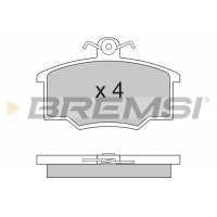 BP2281 BREMSI Комплект гальмівних колодок дисковий гальм