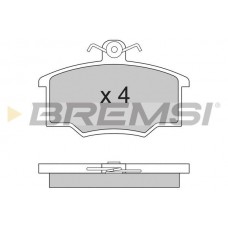 BP2281 BREMSI Комплект гальмівних колодок дисковий гальм