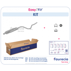 FS25605 Faurecia Предглушник вихлопних газів