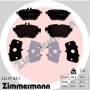 22437.165.1 ZIMMERMANN Комплект гальмівних колодок дисковий гальм