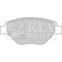 KBP1851 KEY PARTS Комплект гальмівних колодок дисковий гальм