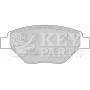 KBP1851 KEY PARTS Комплект гальмівних колодок дисковий гальм