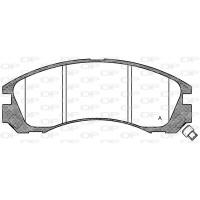 BPA0354.32 OPEN PARTS КомплеК т гальмівних колодок, дискове гальмо