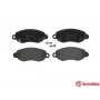 P 24 052 BREMBO Комплект гальмівних колодок дисковий гальм