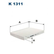 K 1311 FILTRON Фільтр повітря у внутрішньому просторі