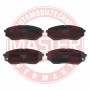 13046136382N-SET-MS MASTER-SPORT GERMANY Комплект гальмівних колодок дисковий гальм