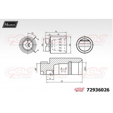 72936026 MAXTECH Поршень корпус скоби гальма