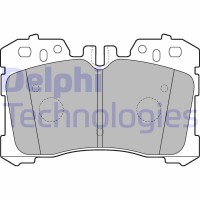 LP2213 DELPHI Комплект гальмівних колодок дисковий гальм