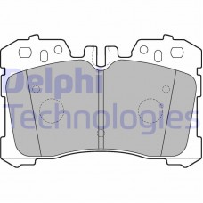 LP2213 DELPHI Комплект гальмівних колодок дисковий гальм