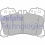 LP2213 DELPHI Комплект гальмівних колодок дисковий гальм