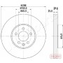 DI-0950C JAPANPARTS Гальмівний диск