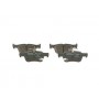 0 986 494 839 BOSCH Комплект гальмівних колодок дисковий гальм
