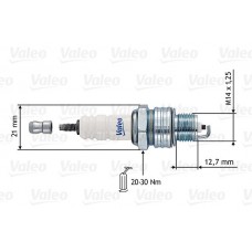 246906 VALEO Свічка запалювання