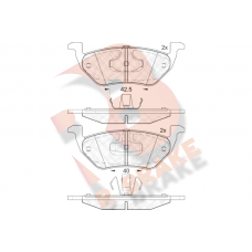 RB2031 R BRAKE Комплект гальмівних колодок дисковий гальм
