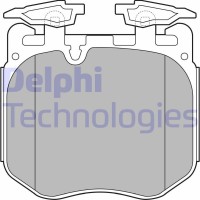 LP3304 DELPHI КомплеК т гальмівних колодок, дискове гальмо