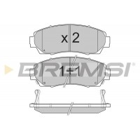 BP3258 BREMSI КомплеК т гальмівних колодок, дискове гальмо