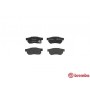 P 28 017 BREMBO КомплеК т гальмівних колодок, дискове гальмо