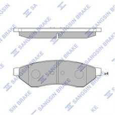SP1252 Hi-Q КомплеК т гальмівних колодок, дискове гальмо