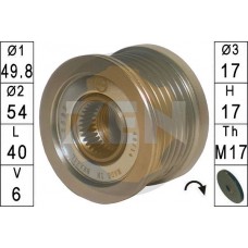 ZN5582 ERA Механізм вільного ходу генератора