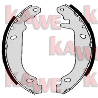 04880 KAWE Комплект гальмівних колодок