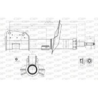 SAB8117.31 OPEN PARTS Амортизатор